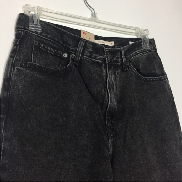 Levi’s High Rise Mom Jeans 30 NWT Gray - Picture 10 of 11